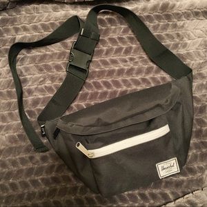 Herschel Black Fanny Pack